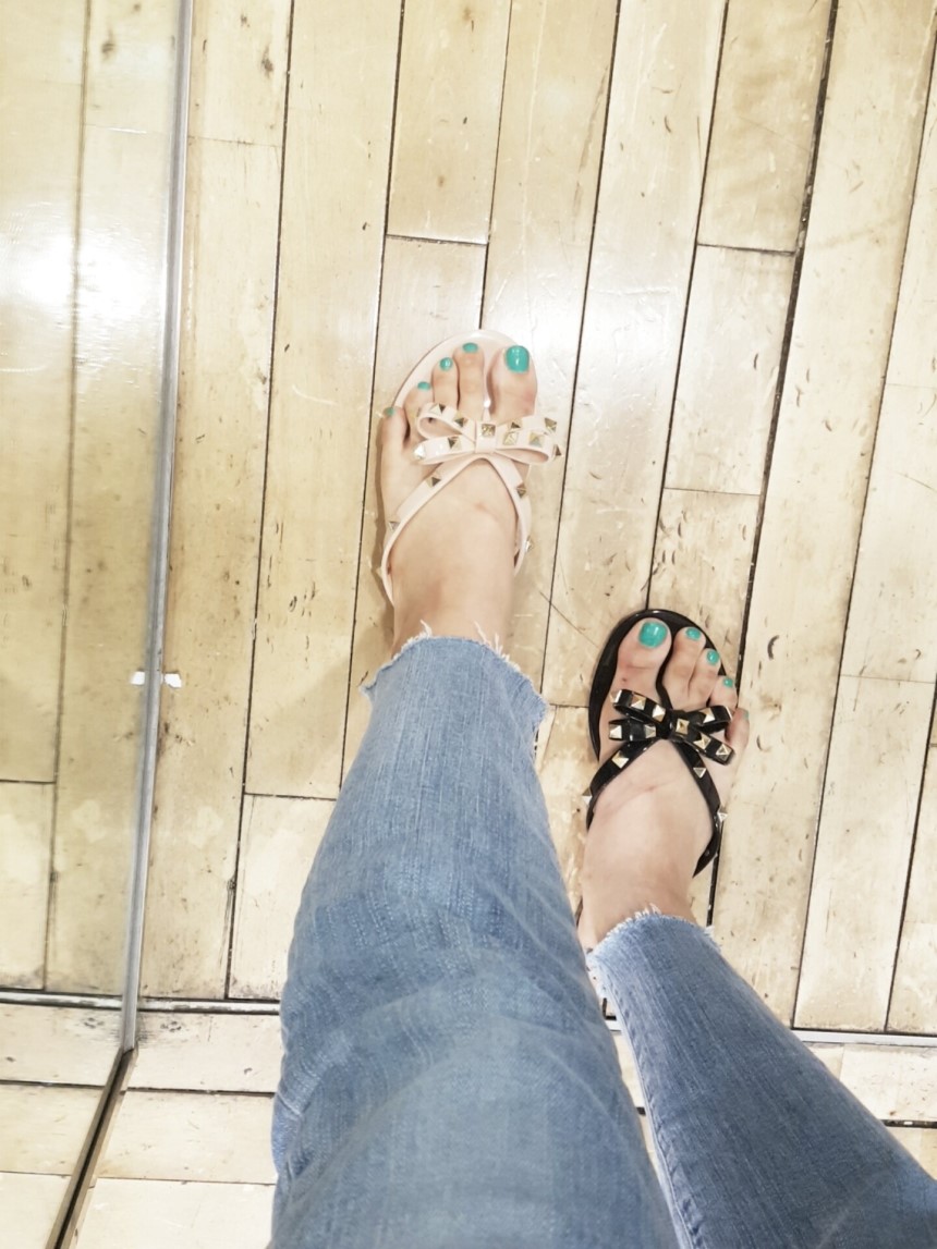 NEW WOMEN JELLY SHOES BALLEN ST jelly 1cm sandals 