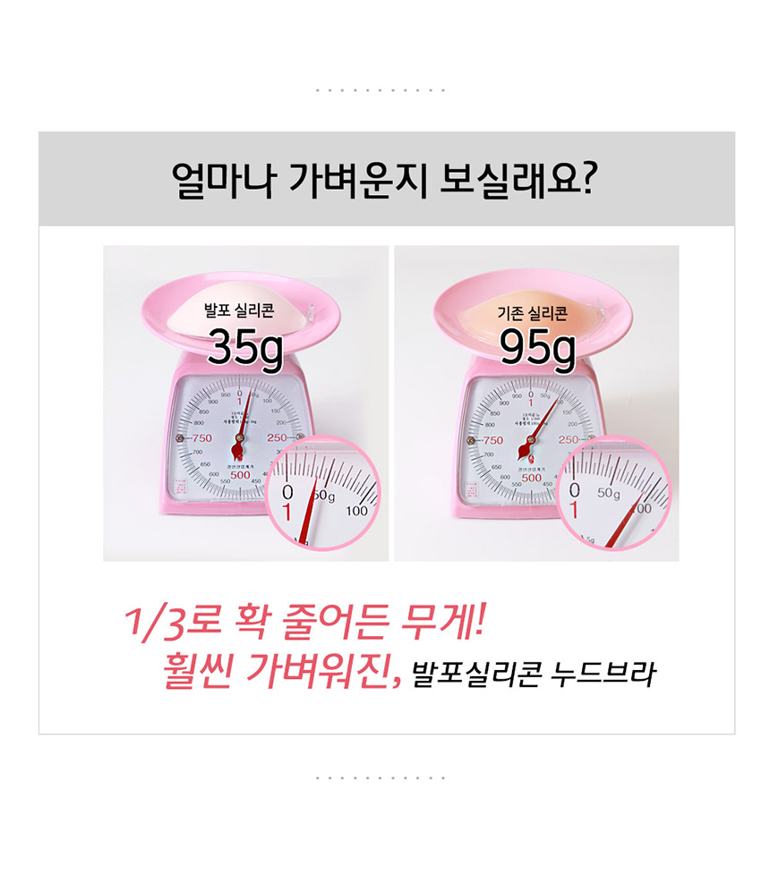 NEW NUBRA 1.5cm Foam Silicone Nude Bra Big Size Fr