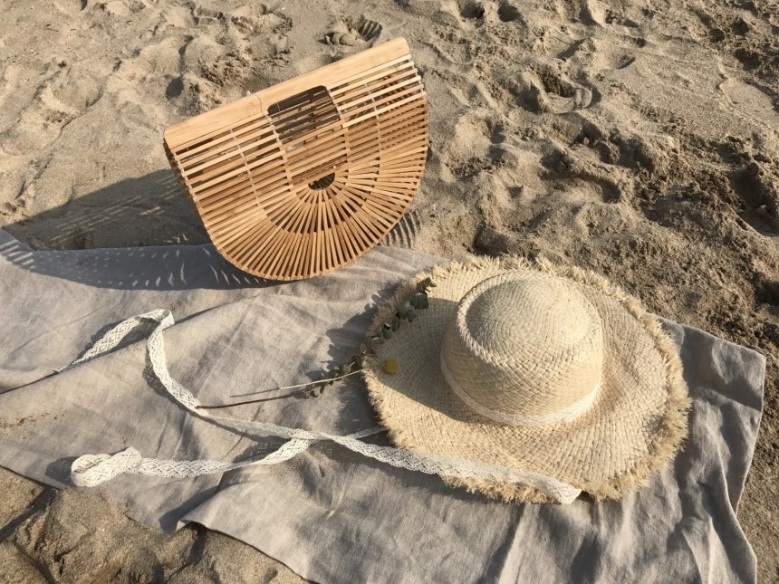 New Hat Race Raffia Hat Shopper Holic Pusan ​​Nati