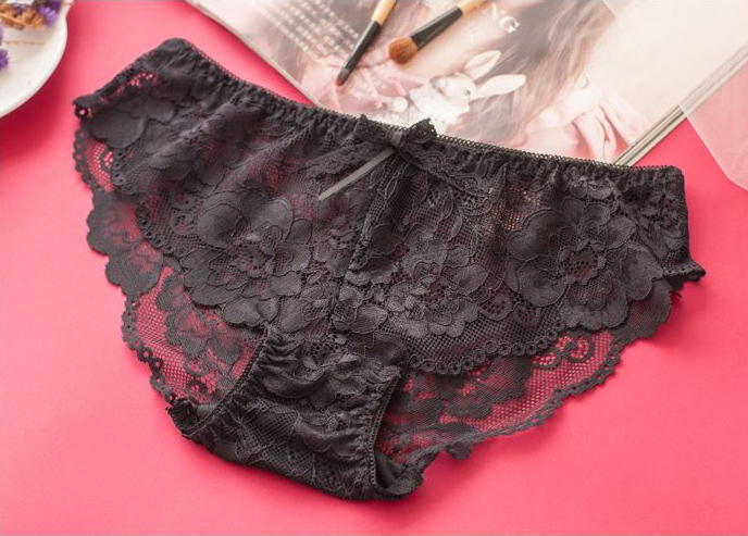 Noyer Wedding Dress Push-up Wang Pong Lace Bra Pan