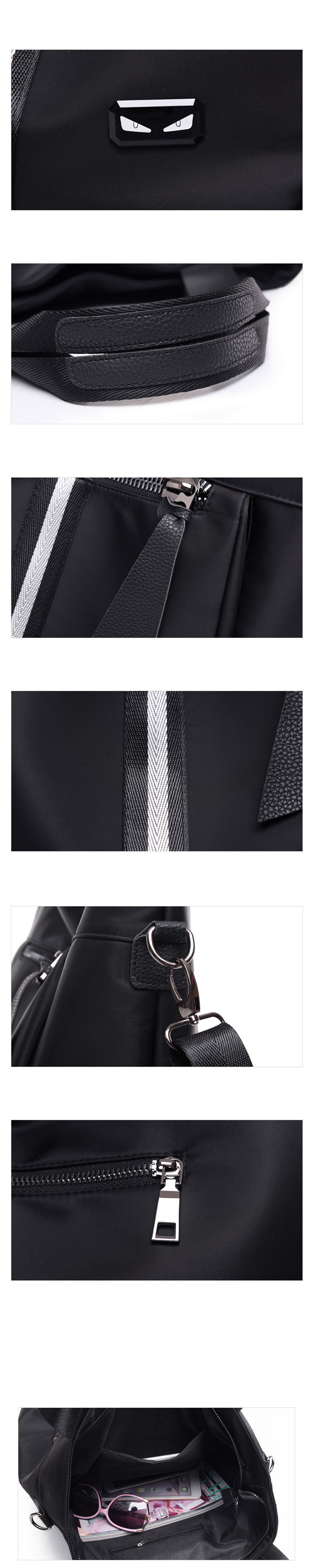 Black Shoulder Bag Daily Tote Bag 20 lender bag Co