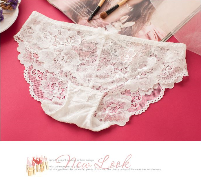 Noyer Wedding Dress Push-up Wang Pong Lace Bra Pan