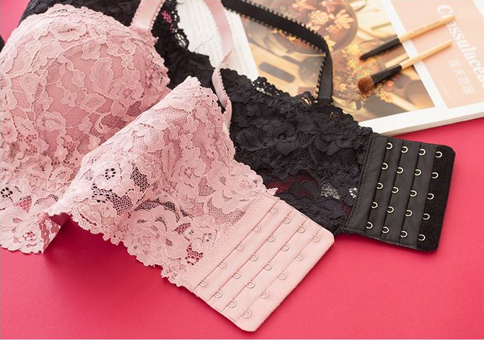 Noyer Wedding Dress Push-up Wang Pong Lace Bra Pan