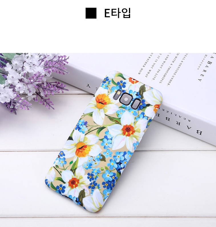 New Galaxy S8 Flower 3D luminous three-dimensional