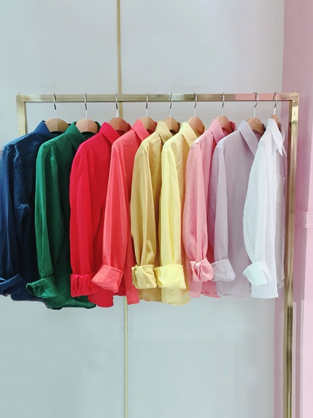 NEW FASHION LADY GIRL Blouse Summer Daily Linen Sh