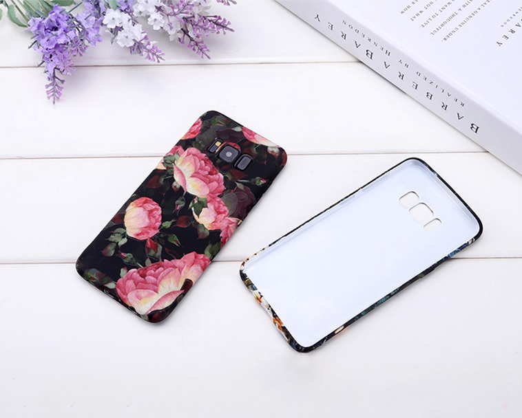 New Galaxy S8 Flower 3D luminous three-dimensional