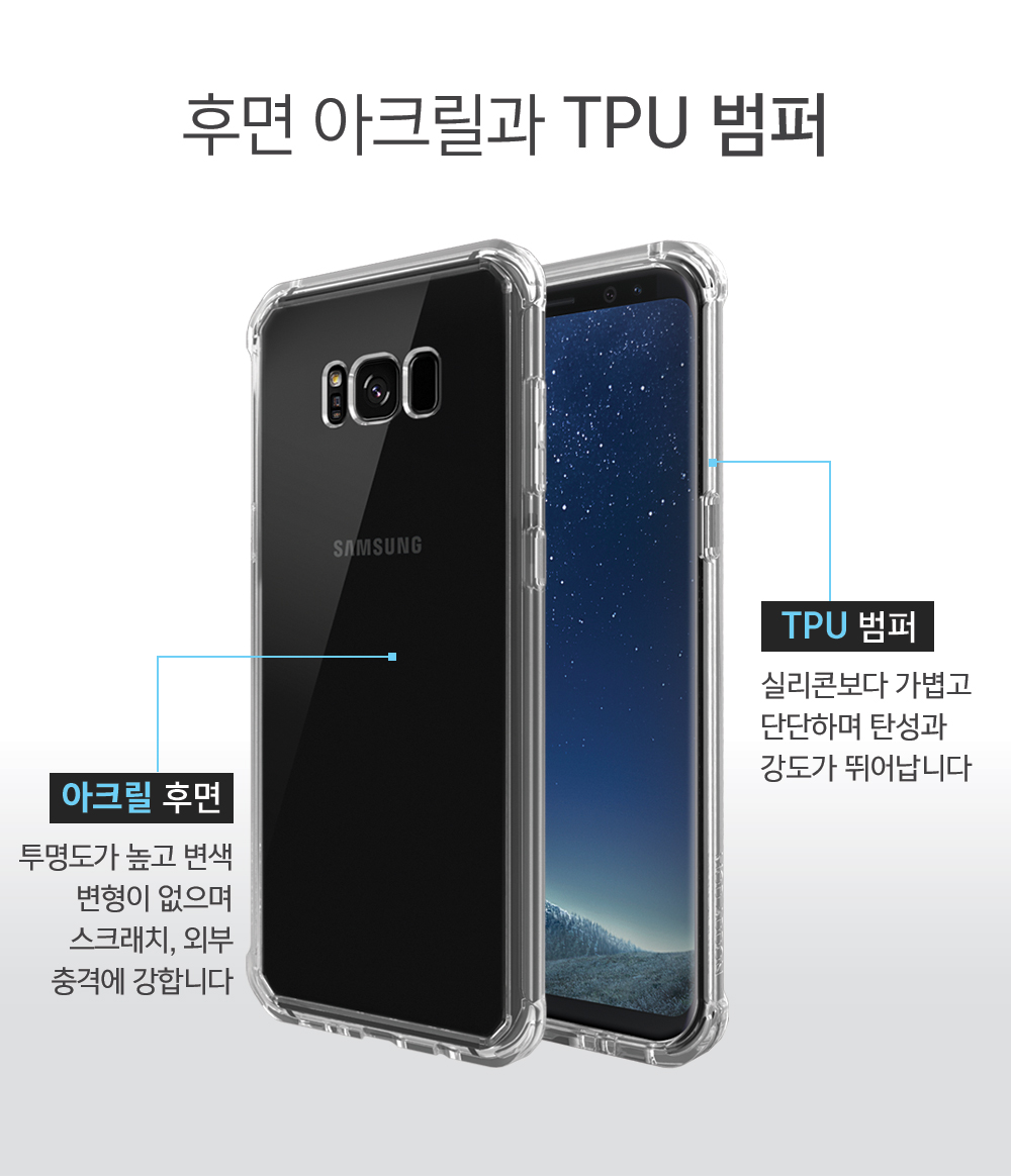 New mode add-on Galaxy S8 flex case s8 plus bumper