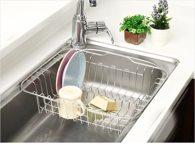 Kitchen sink tableware drying rack sink basin sink