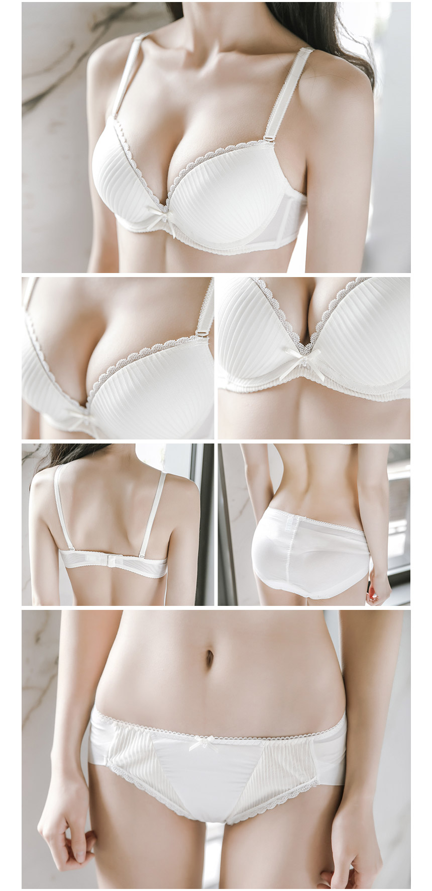 Venus A cup ~ F cup big size bra white women's 