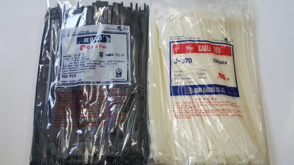 Nylon Plastic Zip Trim Wrap Cable