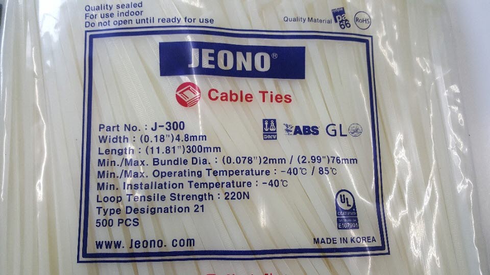 Nylon Plastic Zip Trim Wrap Cable