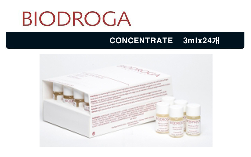 Biodroga is one of the six types of ampoule 1 mois