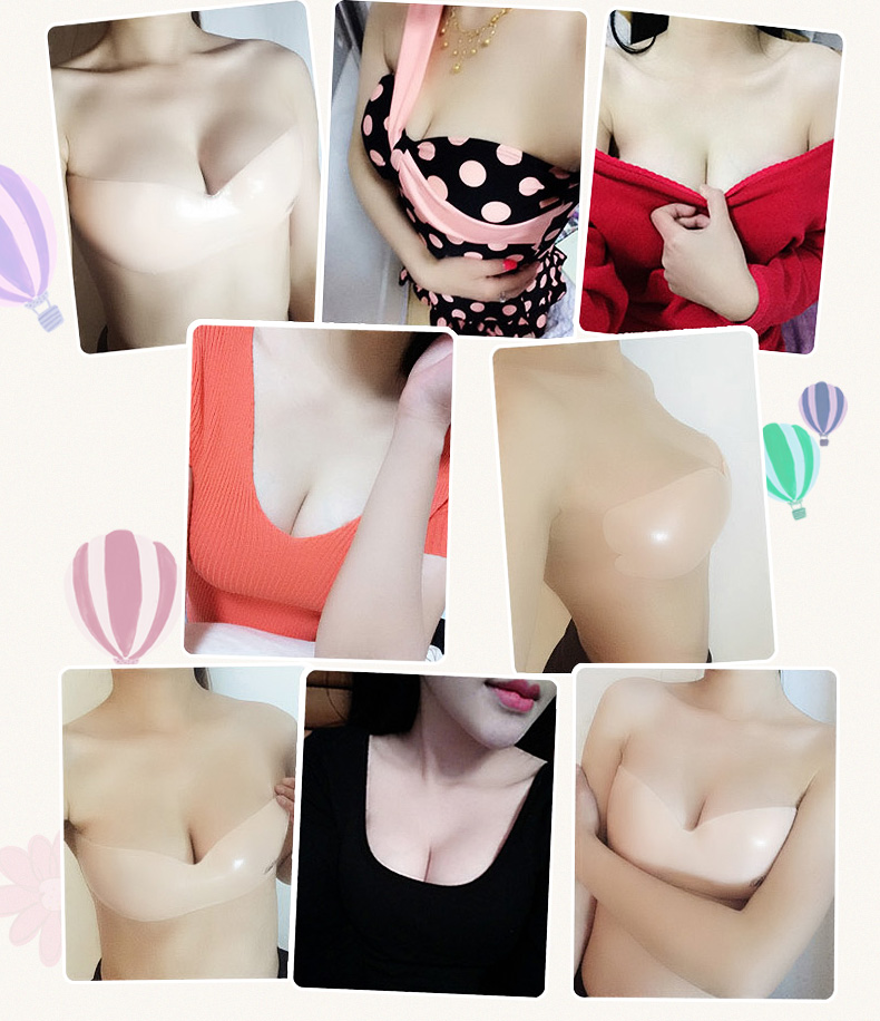 NEW NUBRA Nude Bra Top Dress Wear when wearing a c