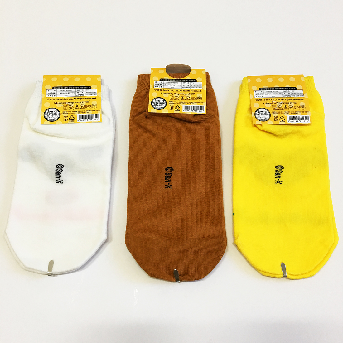 NEW SOCKS COLLECTION Rilakkuma Character Women'