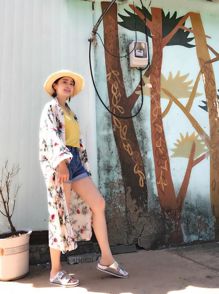 New Hat Women's Raffia Hat Vacation Hat Panama 