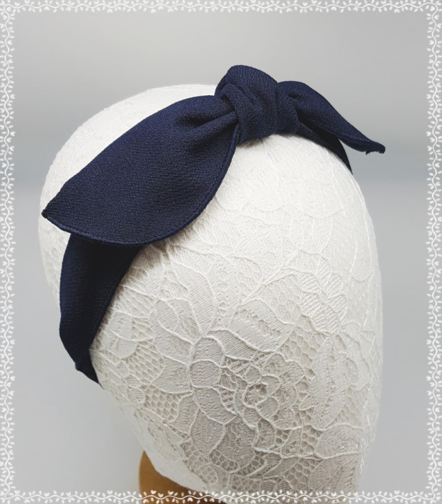 New Wire Ribbon Hair Band Bandana Headband Girls W