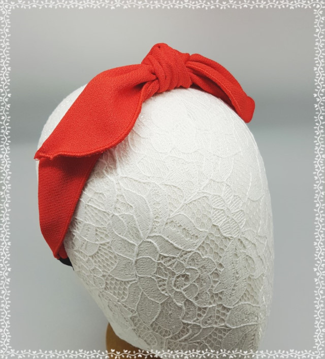 New Wire Ribbon Hair Band Bandana Headband Girls W