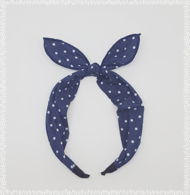 New Wire Ribbon Hair Band Bandana Headband Girls W