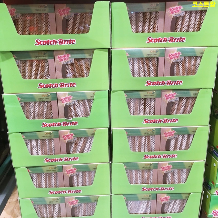 Scrubber Dish Washing 3M Scotch Bright corn nettin