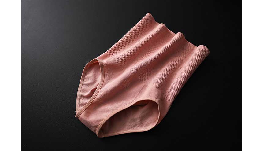 Women's boobs, belly button, undergarments, pan