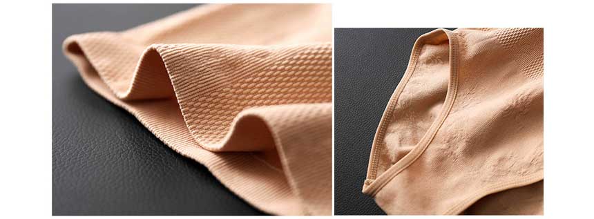 Women's boobs, belly button, undergarments, pan