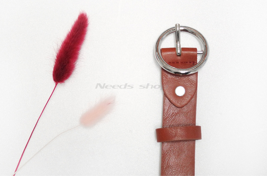 Silver ring Women's belt Casual Stylish easy to