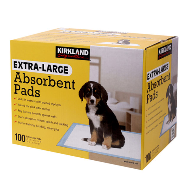 Kirkland Dog Pads 100 - Costco Dog Bowl