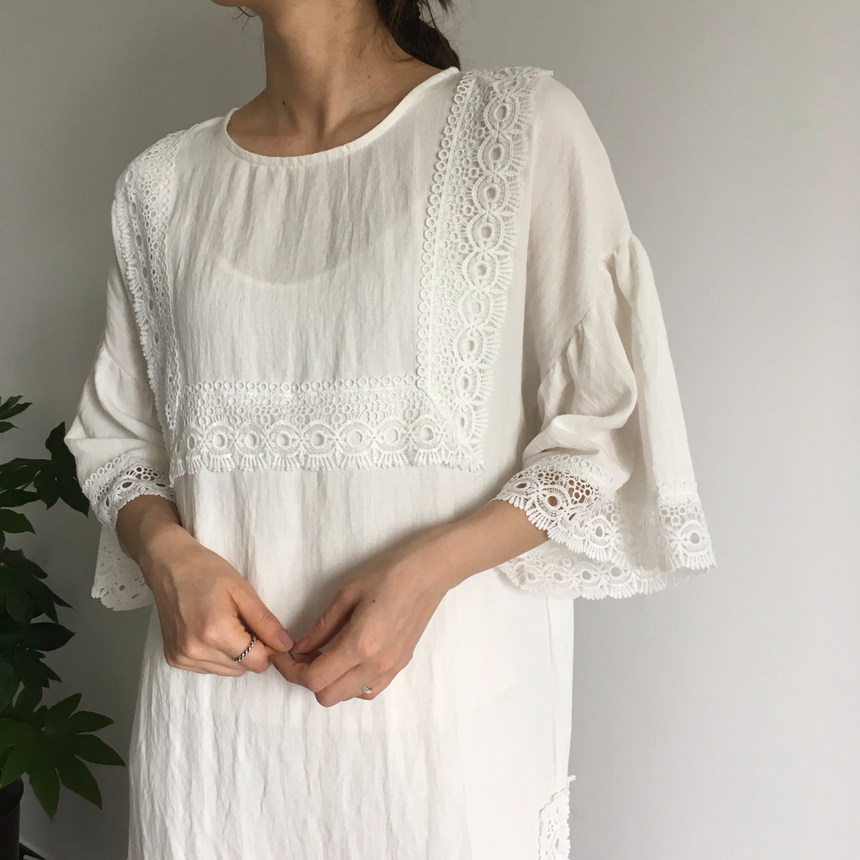 Invisible Inner Sleep Dress 3 piece underwear skin