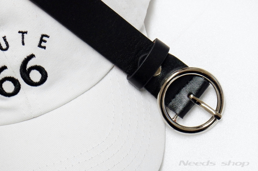 Silver ring Women's belt Casual Stylish easy to