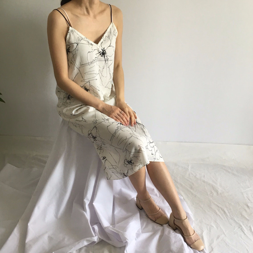 Invisible Inner Sleep Dress 3 piece underwear skin