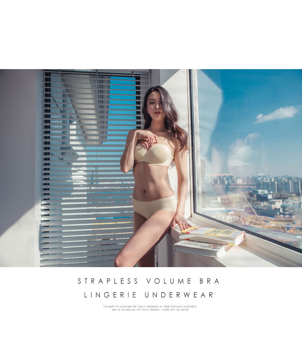 NEW NUBRA Off-Shoulder Wedding Nude Bra Nude strap