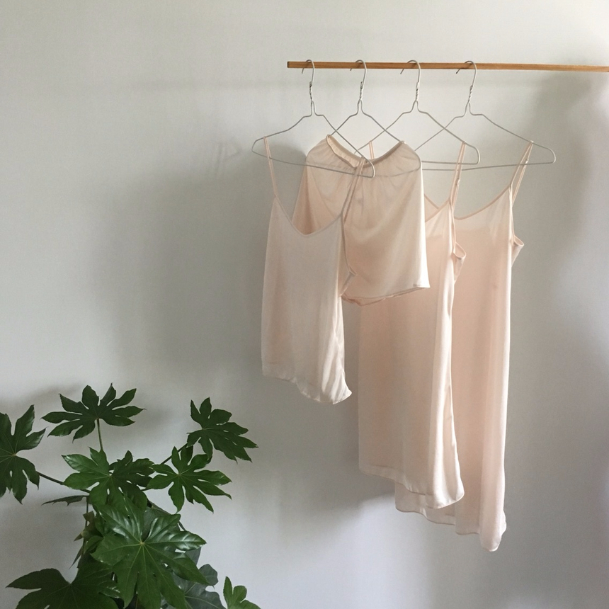 Invisible Inner Sleep Dress 3 piece underwear skin
