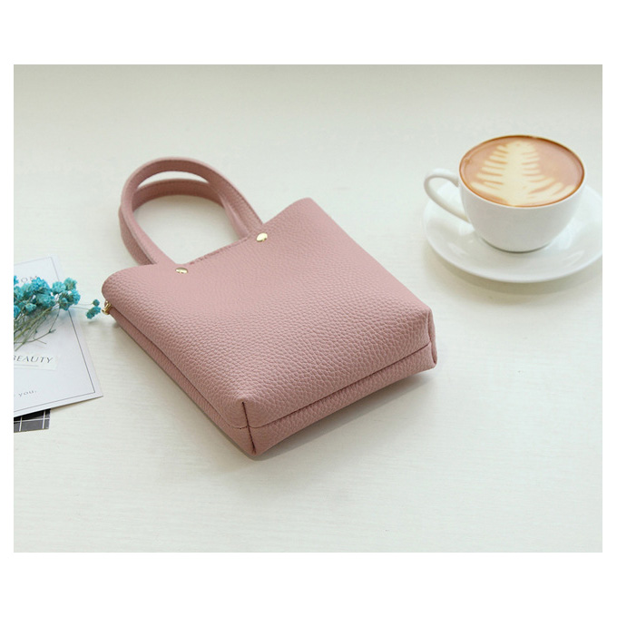 New Women's Bags Togo Ribbon Mini Bucket Bag 5c