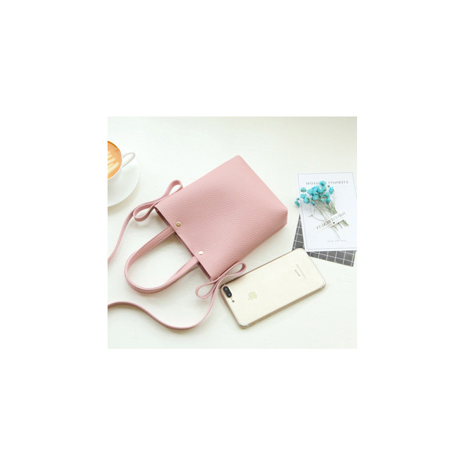 New Women's Bags Togo Ribbon Mini Bucket Bag 5c