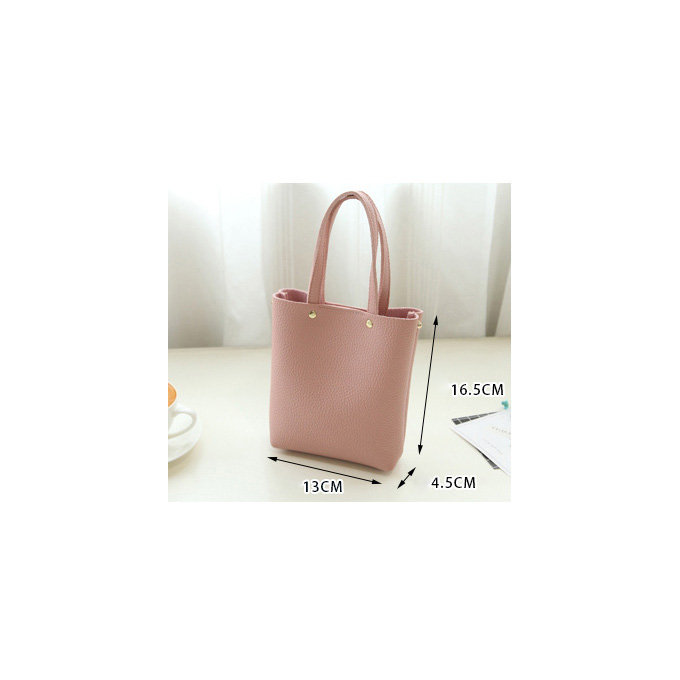 New Women's Bags Togo Ribbon Mini Bucket Bag 5c