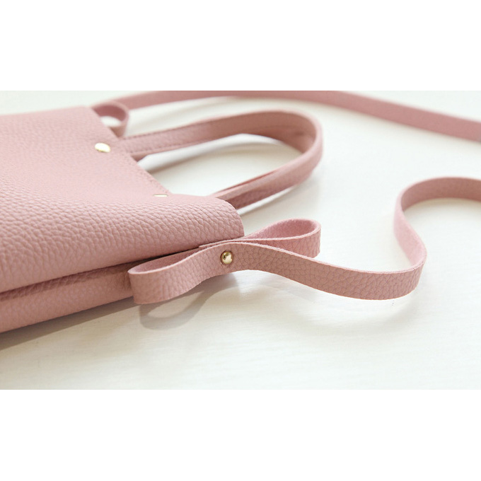 New Women's Bags Togo Ribbon Mini Bucket Bag 5c