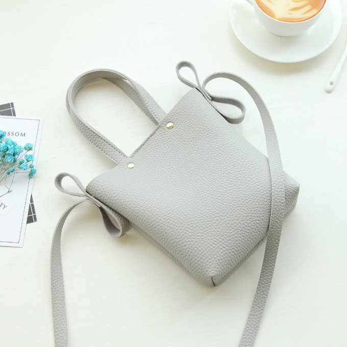 New Women's Bags Togo Ribbon Mini Bucket Bag 5c