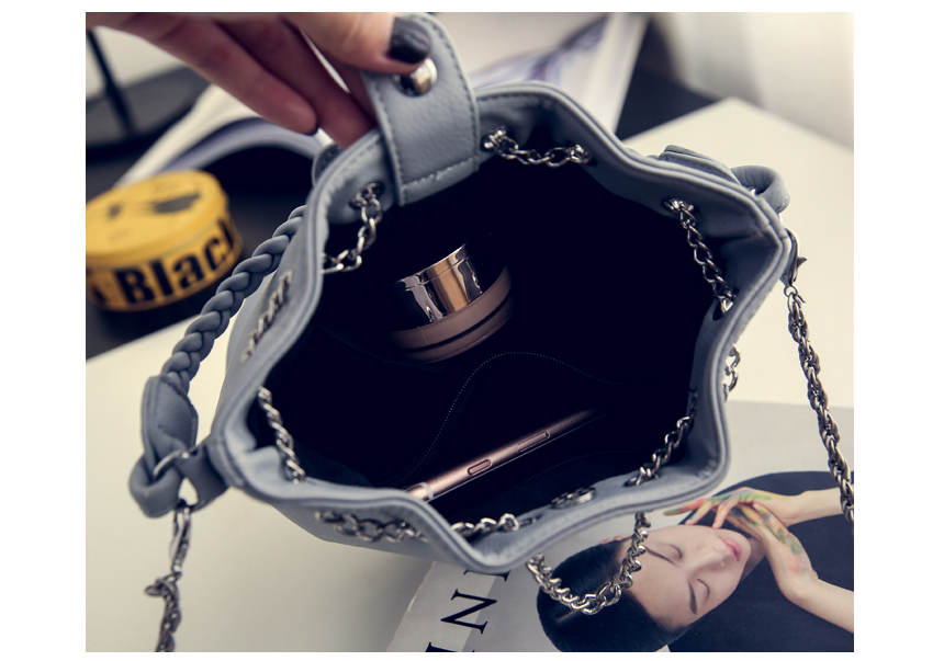 New Mini Chain Bucket Bag Women's Bags 30s Dail