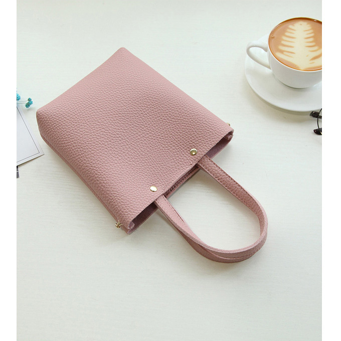 New Women's Bags Togo Ribbon Mini Bucket Bag 5c