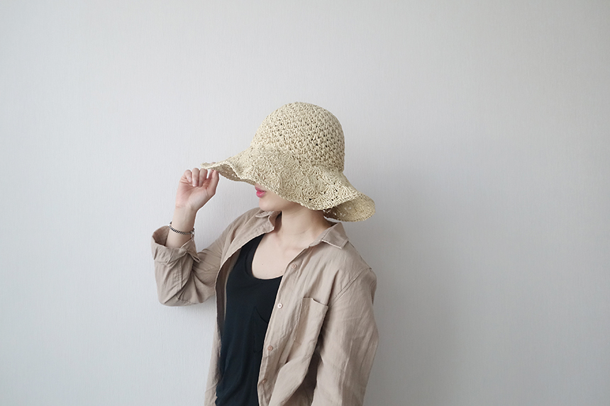 Women Sun Hats Women's Wool Straw Hat Buckets H