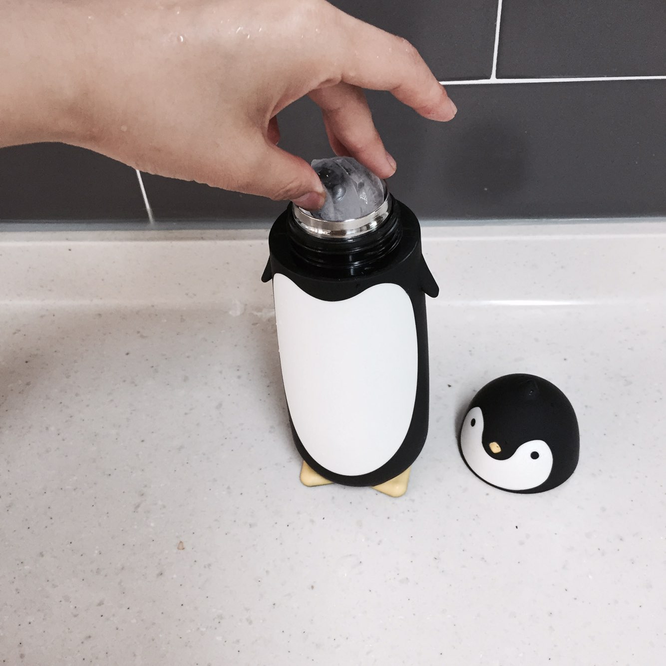 Penguin thermos 280ml cold bottle 4COLOR picnic wa