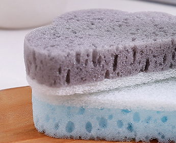 Scrubber Dish Washing Modern kitchen with a soothi