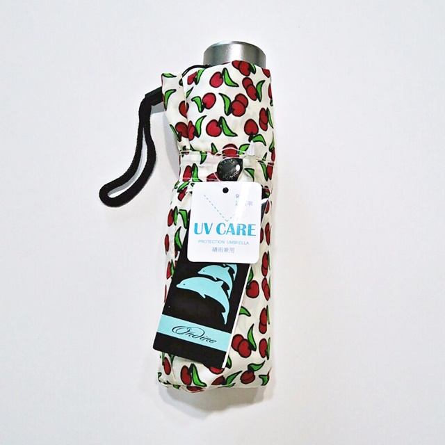 Mini Umbrella Cherry ultraviolet barrier sunshade 