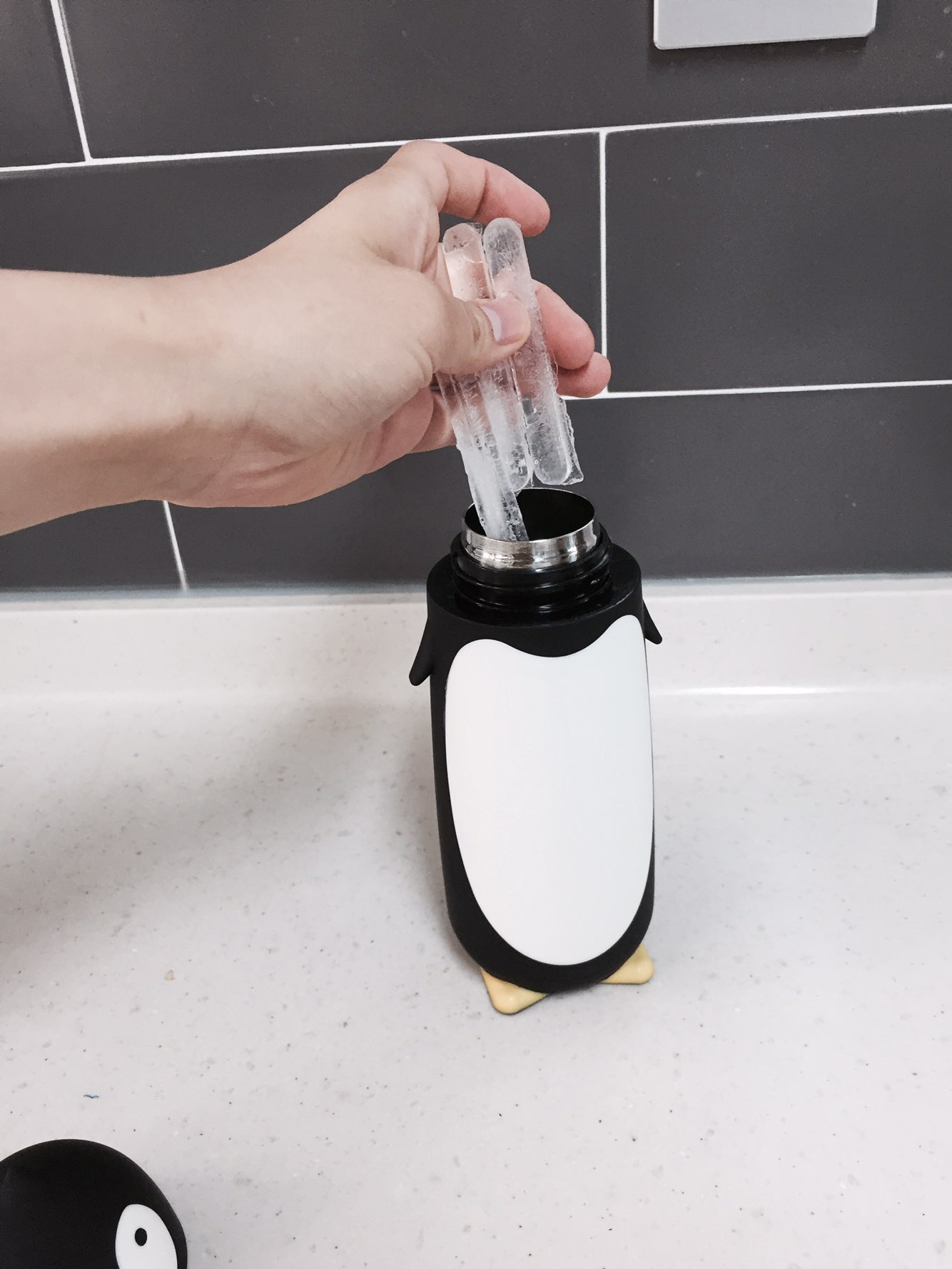 Penguin thermos 280ml cold bottle 4COLOR picnic wa