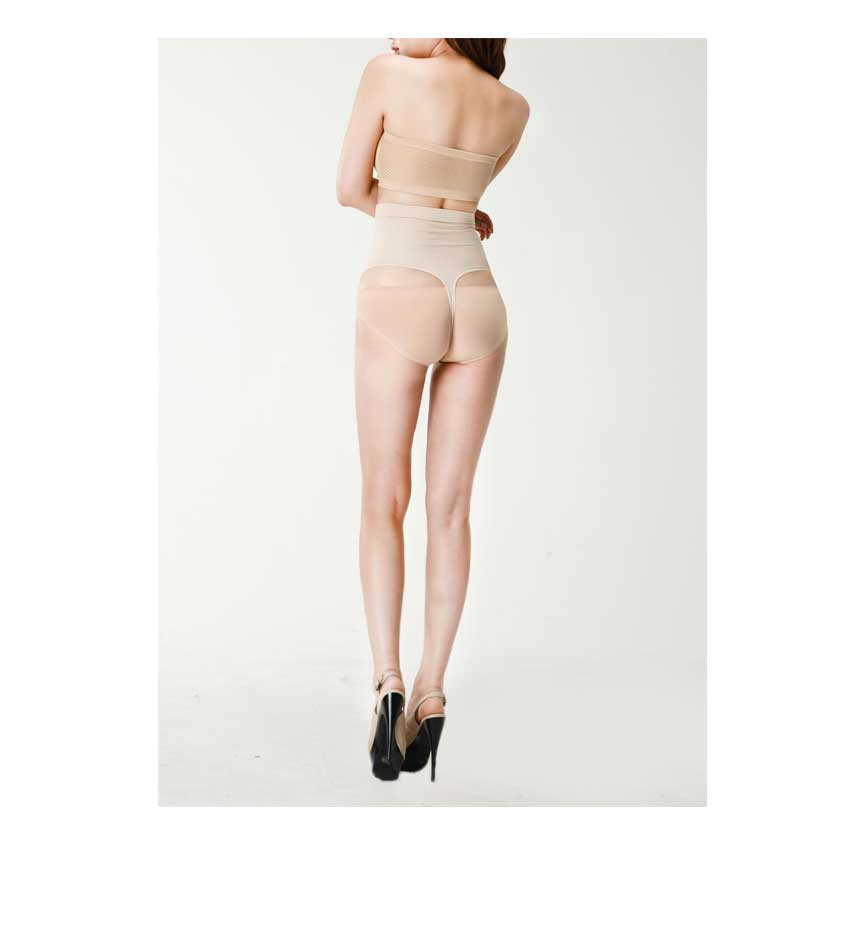 Women's belly button underwear tights panties p