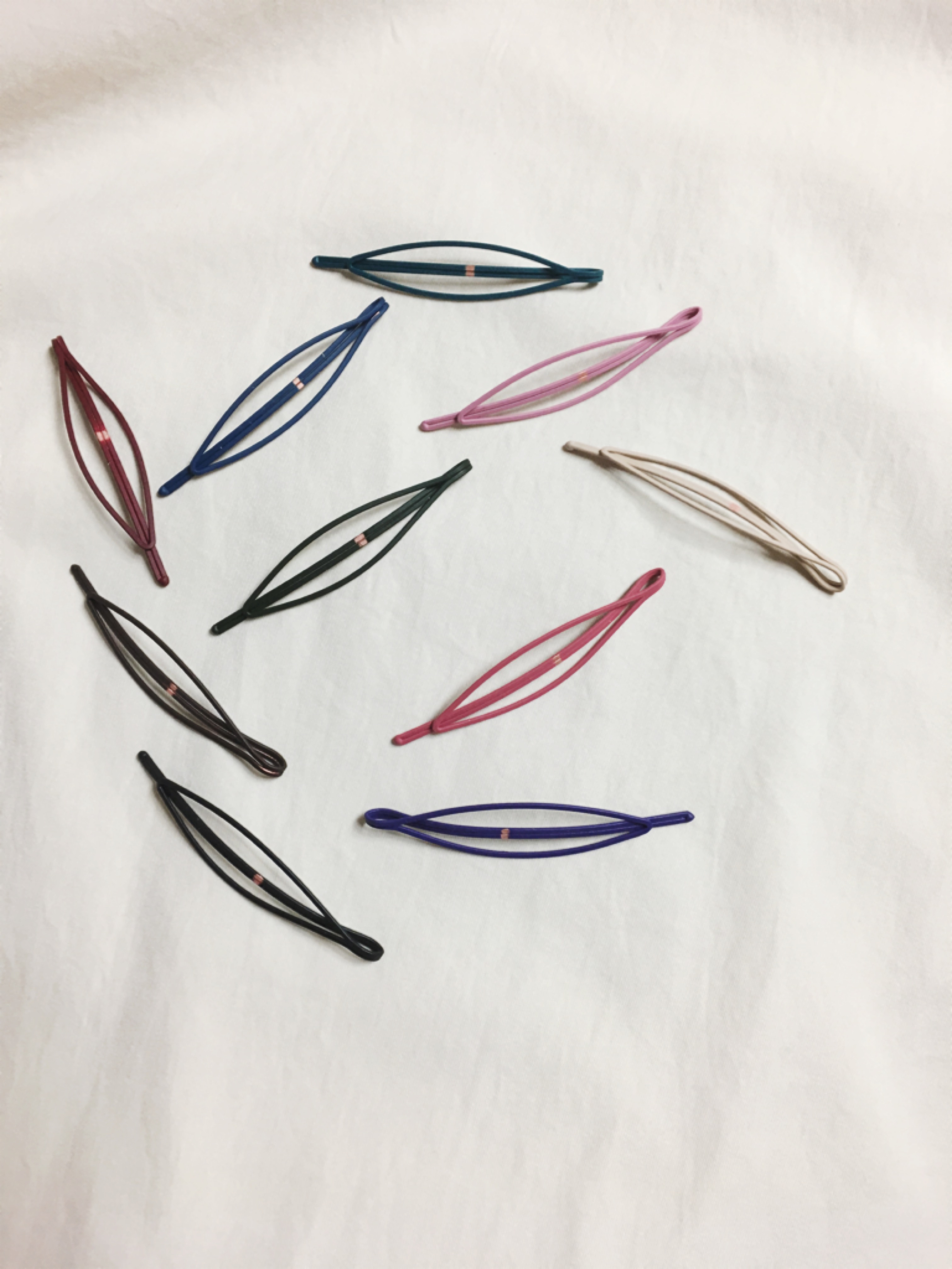 Ellipse Color Silpin Infant Hairpin Humming Market