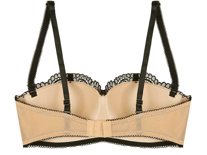 NOWIYE half cup BC cup push-up lace bra panties se
