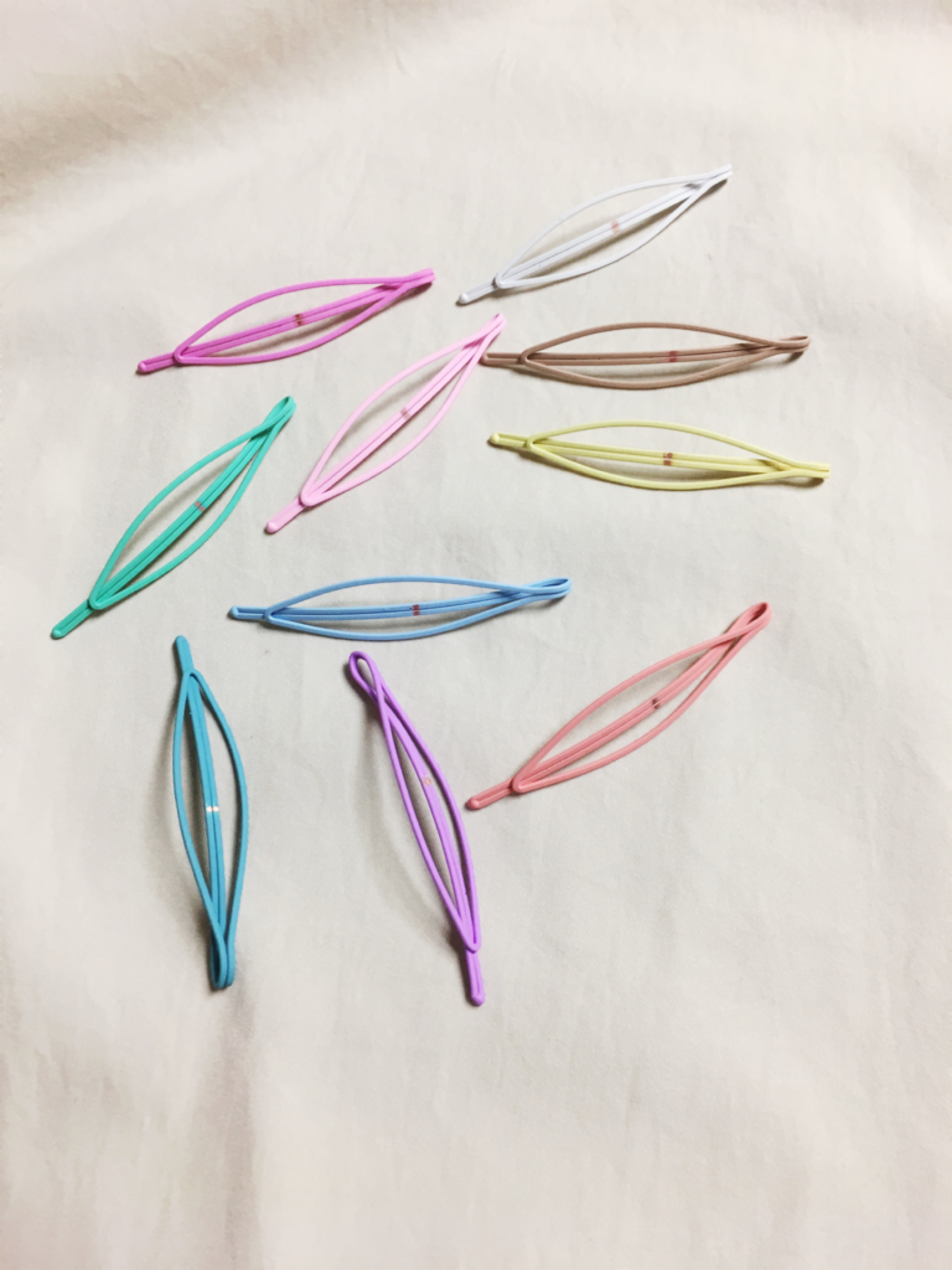Ellipse Color Silpin Infant Hairpin Humming Market