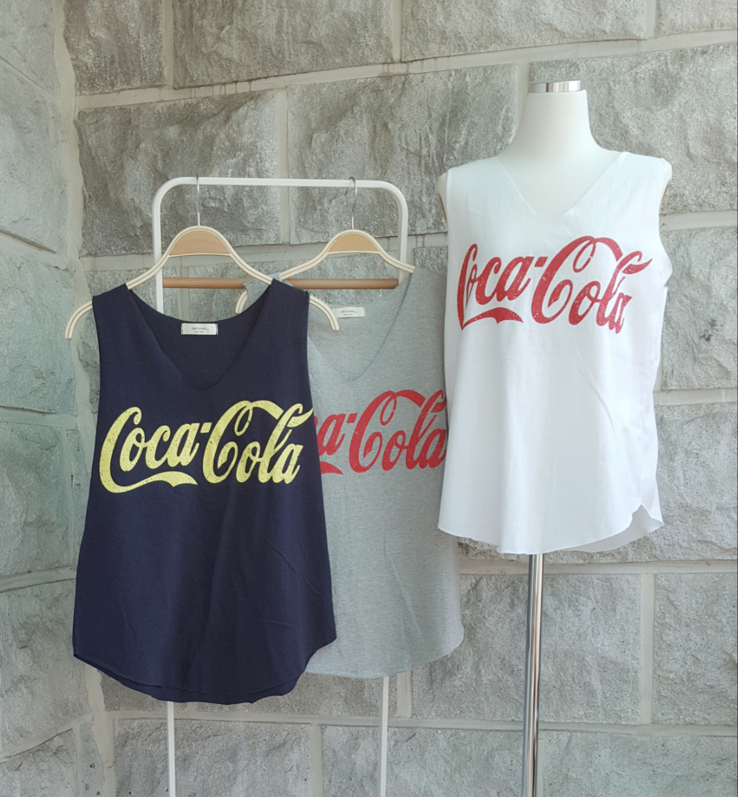Coca Cola T-Shirt Sleeveless Envy Koko Semi-styled