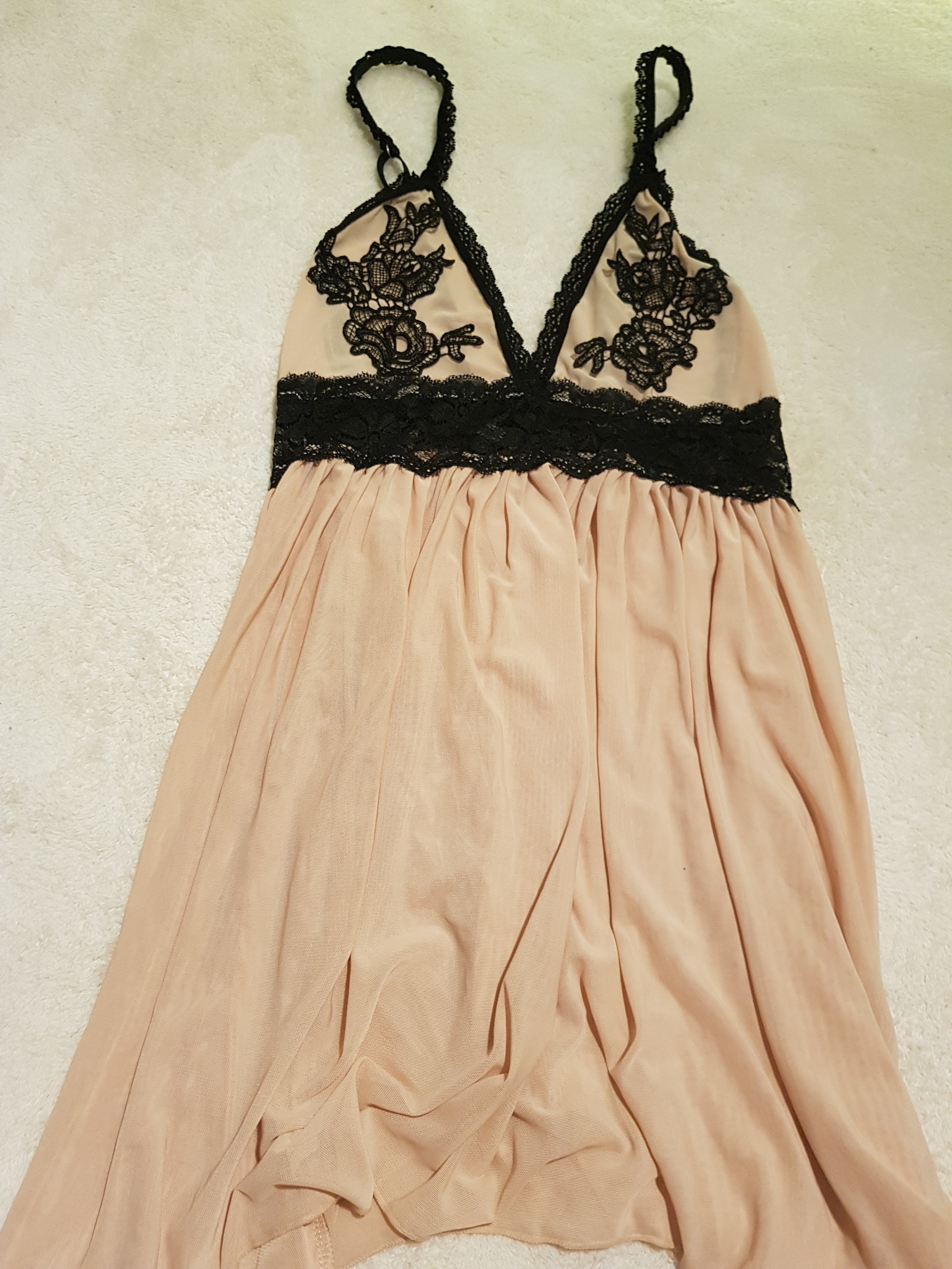 Sylvian flower sexy slip tea panties set Newlyweds